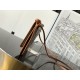 AAAAA Replica Goyard Plumet clutch bag with initials Brown Fake Clone