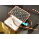 AAAAA Replica Goyard Plumet clutch bag with initials Brown Fake Clone
