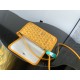 Replica Goyard Plumet clutch bag with Yellow initials Knockoff Cheap AAAAA Replica Goyard Plumet clutch bag with Yellow initials Fake Clone
