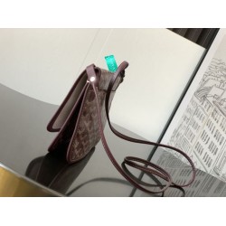 AAAAA Replica Goyard Plumet clutch bag with Bordeaux initials Fake Clone