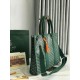 AAAAA Replica Goyard Morvan PM Green Document Bags Fake Clone