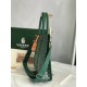 AAAAA Replica Goyard Morvan PM Green Document Bags Fake Clone