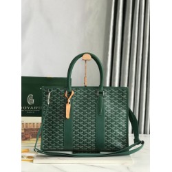 AAAAA Replica Goyard Morvan PM Green Document Bags Fake Clone