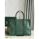 AAAAA Replica Goyard Morvan PM Green Document Bags Fake Clone
