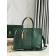 AAAAA Replica Goyard Morvan PM Green Document Bags Fake Clone
