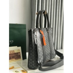 AAAAA Replica Goyard Morvan PM Briefcases Grey Fake Clone