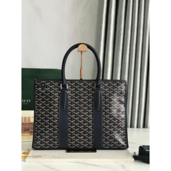 AAAAA Replica Goyard Morvan PM Document Bags Black Fake Clone