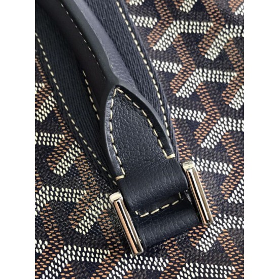 AAAAA Replica Goyard Morvan PM Document Bags Black Fake Clone