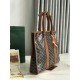 AAAAA Replica Goyard Morvan PM brown document bags Fake Clone