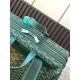 AAAAA Replica Goyard Cisalpin Goyardine Backpack Green Fake Clone