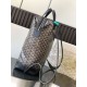 Replica Goyard Cisalpin Goyardine Backpack Black Knockoff Cheap AAAAA Replica Goyard Cisalpin Goyardine Backpack Black Fake Clone