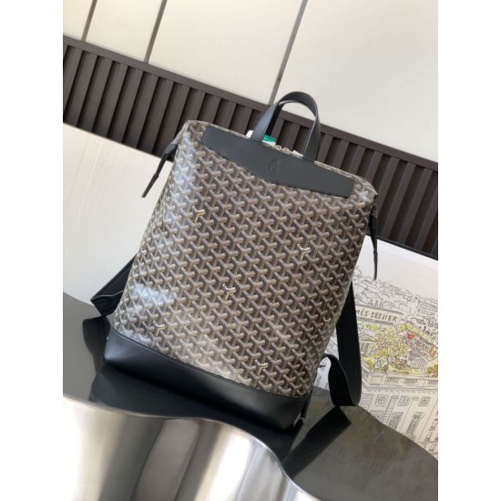 Replica Goyard Cisalpin Goyardine Backpack Black Knockoff Cheap AAAAA Replica Goyard Cisalpin Goyardine Backpack Black Fake Clone