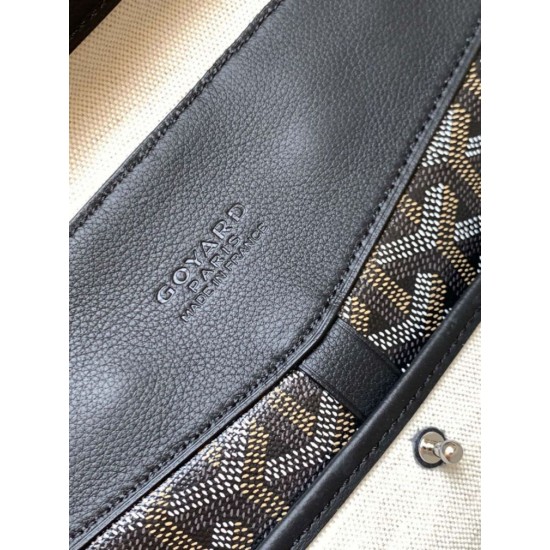 Replica Goyard Cisalpin Goyardine Backpack Black Knockoff Cheap AAAAA Replica Goyard Cisalpin Goyardine Backpack Black Fake Clone