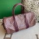 AAAAA Replica Goyard Barrel 40 Classic Sports Bag Bordeaux Fake Clone
