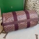 AAAAA Replica Goyard Barrel 40 Classic Sports Bag Bordeaux Fake Clone