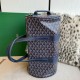 AAAAA Replica Goyard Barrel 40 Classic Sports Bag Black Fake Clone