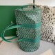 Replica Goyard Barrel 40 Classic Sports Bag Green Knockoff Cheap AAAAA Replica Goyard Barrel 40 Classic Sports Bag Green Fake Clone