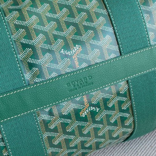 Replica Goyard Barrel 40 Classic Sports Bag Green Knockoff Cheap AAAAA Replica Goyard Barrel 40 Classic Sports Bag Green Fake Clone