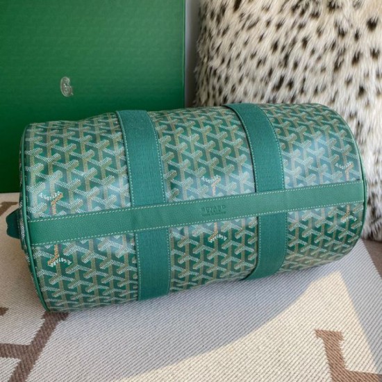 Replica Goyard Barrel 40 Classic Sports Bag Green Knockoff Cheap AAAAA Replica Goyard Barrel 40 Classic Sports Bag Green Fake Clone