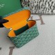 AAAAA Replica Goyard Nano Muse Vanity Makeup Bag Green Fake Clone