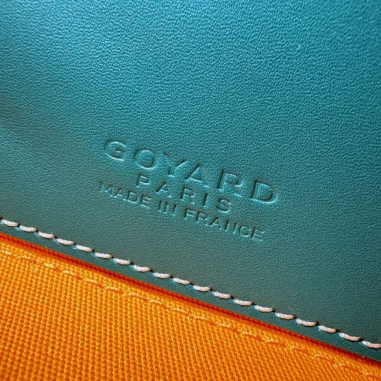 AAAAA Replica Goyard Nano Muse Vanity Makeup Bag Green Fake Clone