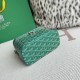 AAAAA Replica Goyard Nano Muse Vanity Makeup Bag Green Fake Clone
