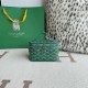 AAAAA Replica Goyard Nano Muse Vanity Makeup Bag Green Fake Clone
