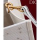 AAAAA Replica Dior Lucky Medium Dior Book Tote White Fake Clone