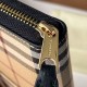 Knockoff Burberry Vintage Check E-canvas Zipper Wallet Fake Sale Online Replica Burberry Vintage Check E-canvas Zipper Wallet Clone Cheap