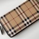 Knockoff Burberry Vintage Check E-canvas Zipper Wallet Fake Sale Online Replica Burberry Vintage Check E-canvas Zipper Wallet Clone Cheap