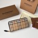 Knockoff Burberry Vintage Check E-canvas Zipper Wallet Fake Sale Online Replica Burberry Vintage Check E-canvas Zipper Wallet Clone Cheap