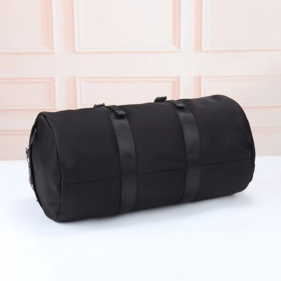Replica Prada Re-Nylon Saffiano Travel Bag 2VC015 Black Clone Cheap