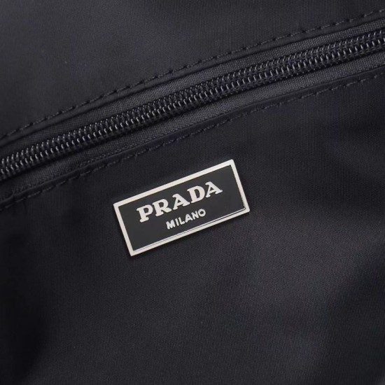 Replica Prada Re-Nylon Saffiano Travel Bag 2VC015 Black Clone Cheap