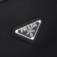 Replica Prada Re-Nylon Tote Bag with Black Leather Trim Clone Cheap