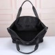 Replica Prada Re-Nylon Tote Bag with Black Leather Trim Clone Cheap
