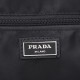 Replica Prada Re-Nylon Tote Bag with Black Leather Trim Clone Cheap