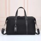 Replica Prada Re-Nylon Saffiano Travel Bag Black Clone Cheap