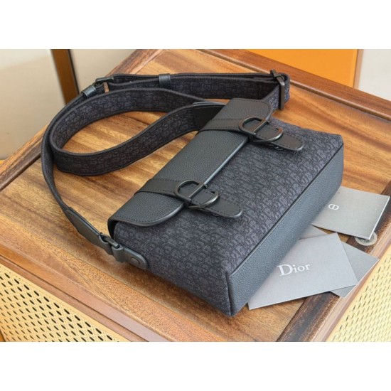 Knockoff Dior Daily Oblique Crossbody Bag Black Jacquard Canvas Fake Sale Online Replica Dior Daily Oblique Crossbody Bag Black Jacquard Canvas Clone Cheap