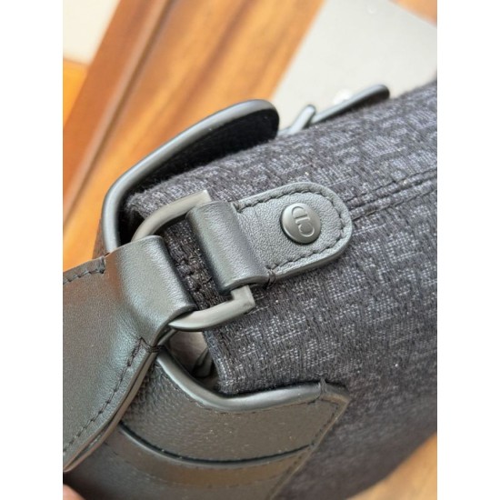 Knockoff Dior Daily Oblique Crossbody Bag Black Jacquard Canvas Fake Sale Online Replica Dior Daily Oblique Crossbody Bag Black Jacquard Canvas Clone Cheap