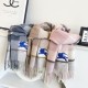 Replica Burberry Equestrian Knight Check Cashmere Scarf 32 x 180cm Grey Clone Cheap