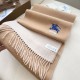Replica Burberry Classic Reversible Cashmere Scarf 32 x 180cm Brown/Grey Clone Cheap