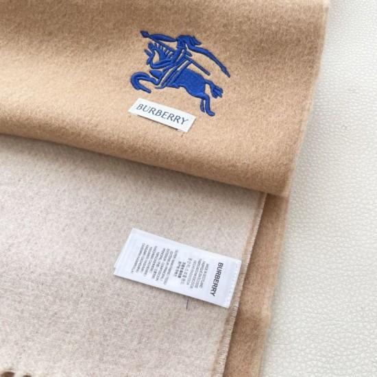 Replica Burberry Classic Reversible Cashmere Scarf 32 x 180cm Brown/Grey Clone Cheap