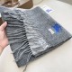 Replica Burberry Classic Reversible Cashmere Scarf 32 x 180cm Grey Clone Cheap