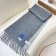 Replica Burberry Classic Reversible Cashmere Scarf 32 x 180cm Grey Clone Cheap