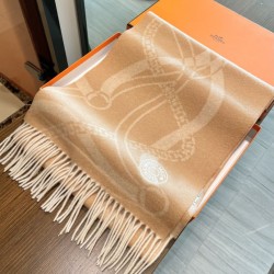 Replica Hermès Brides de Gala Désored Scarf 32 x 180cm Taupe/Beige Clone Cheap