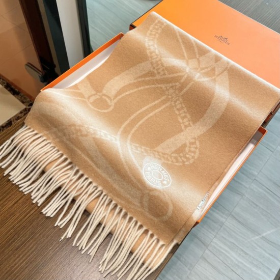 Replica Hermès Brides de Gala Désored Scarf 32 x 180cm Taupe/Beige Clone Cheap