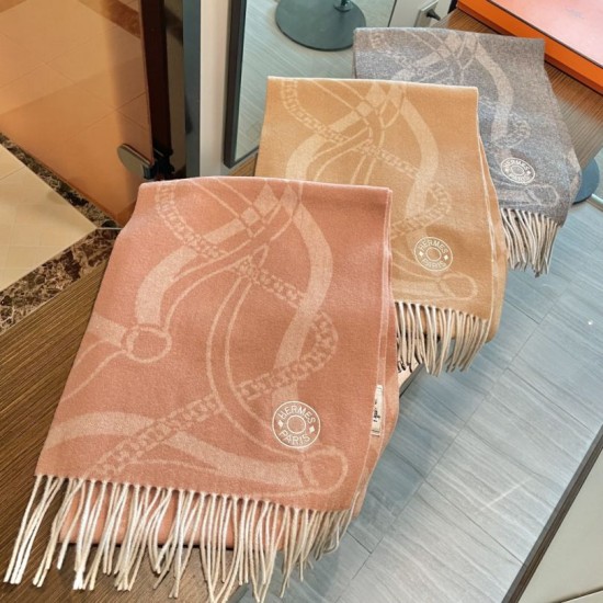 Replica Hermès Brides de Gala Désored Scarf 32 x 180cm Taupe/Beige Clone Cheap
