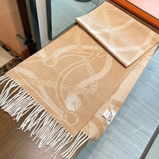 Replica Hermès Brides de Gala Désored Scarf 32 x 180cm Taupe/Beige Clone Cheap