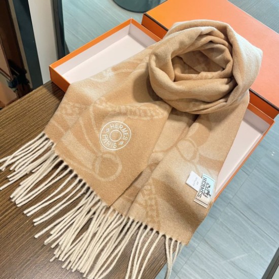 Replica Hermès Brides de Gala Désored Scarf 32 x 180cm Taupe/Beige Clone Cheap