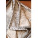 Replica Loewe Anagram Checked Cashmere Blanket Beige 135 x 170cm Clone Cheap